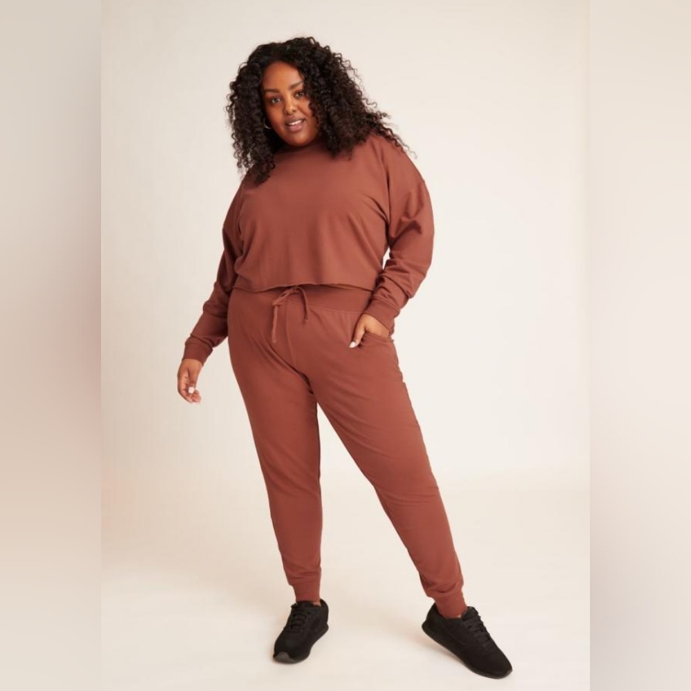 knix Women's Rose Taupe Lounge Wear Set